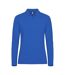 Polo Manches Longues Manhattan Femme Bleu Roi Clique-1