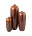 Vase en Terre Cuite Lee Terra 55cm Marron & Orange-2