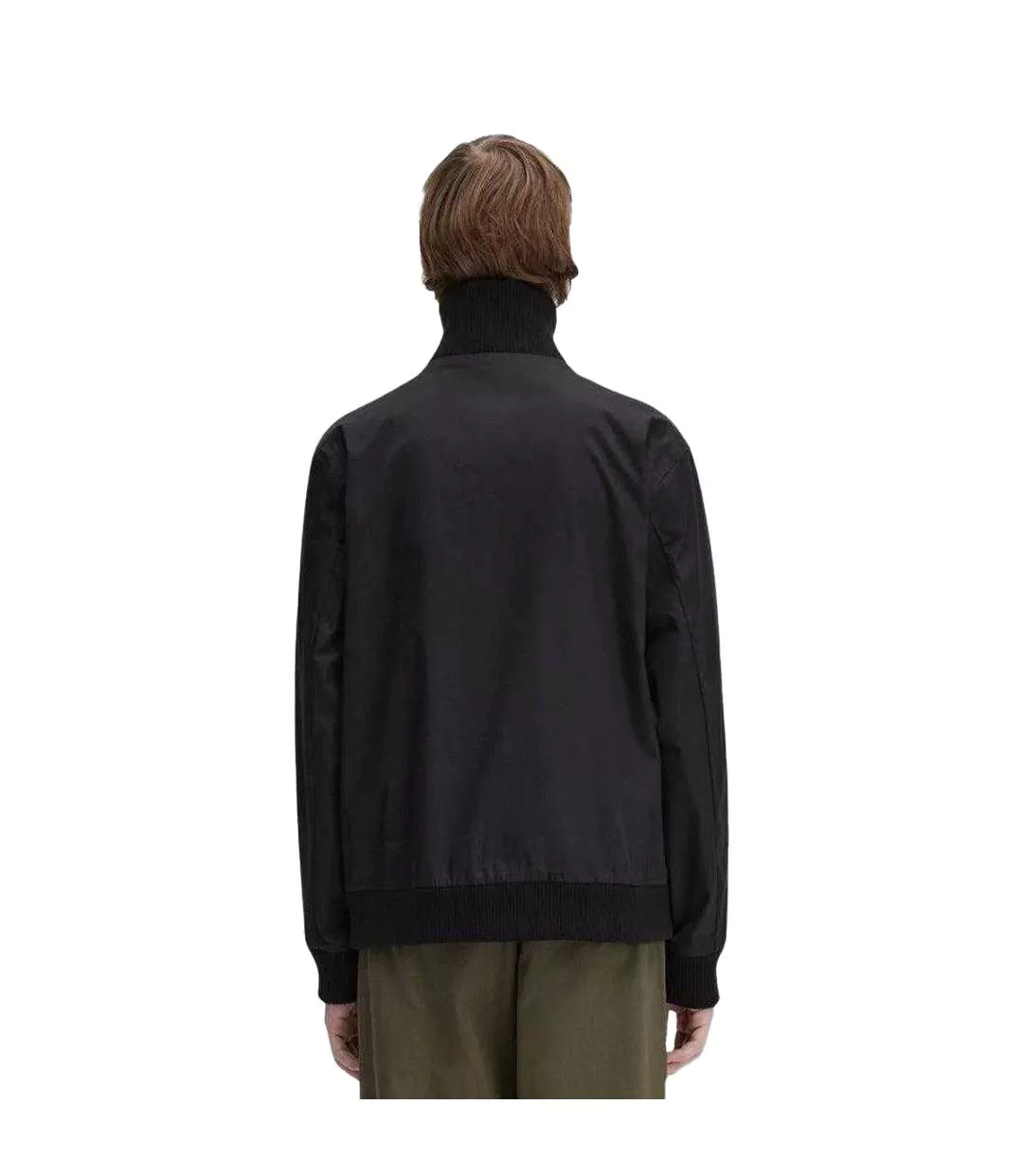 Blouson Aviateur Tennis Homme Noir Fred Perry-3