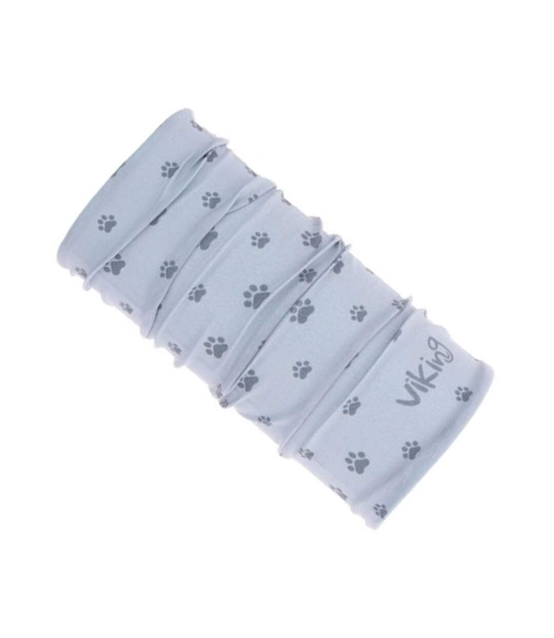 Childrens/kids Paw Print Snood One Size Grey Viking-2