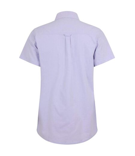 Chemise Manches Courtes Motif/style Uni Homme Lilas Bench