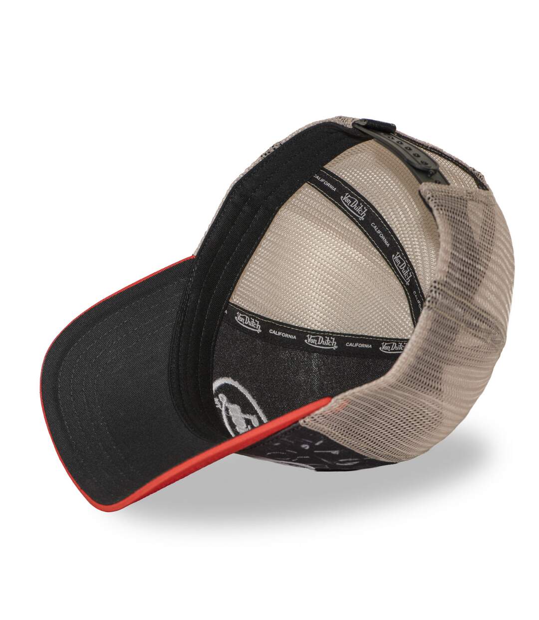 Casquette trucker imprimée en sublimation avec filet et écusson Subli Vondutch-5