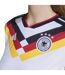 Womens/ladies World Cup Germany Short-sleeved Home Shirt White Black Adidas-4