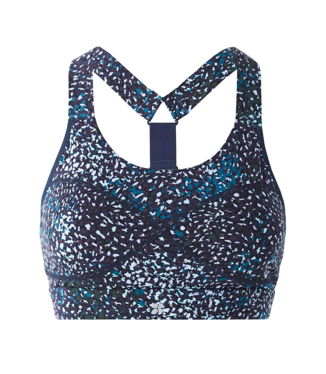 Brassière De Sport Motif/style À Motifs Power Femme Bleu Sweaty Betty-2