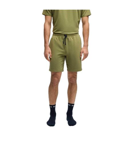 Short En Jersey Homme Vert Moyen Boss