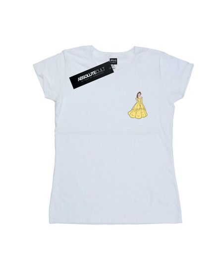 Disney Princess - T-shirt BELLE CHEST - Femme (Blanc) - UTBI37049