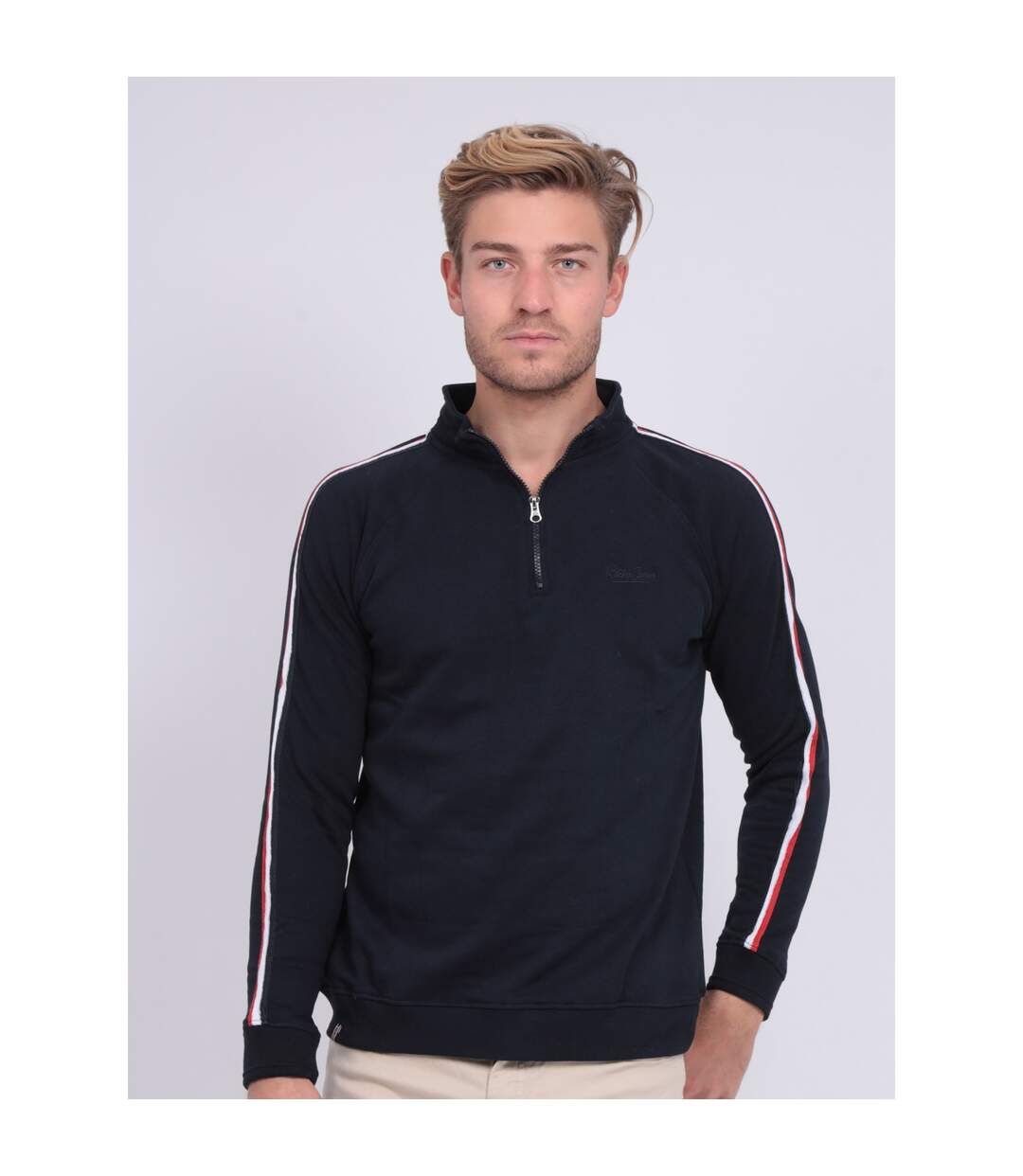 Sweat col montant zippé WOLOF-1