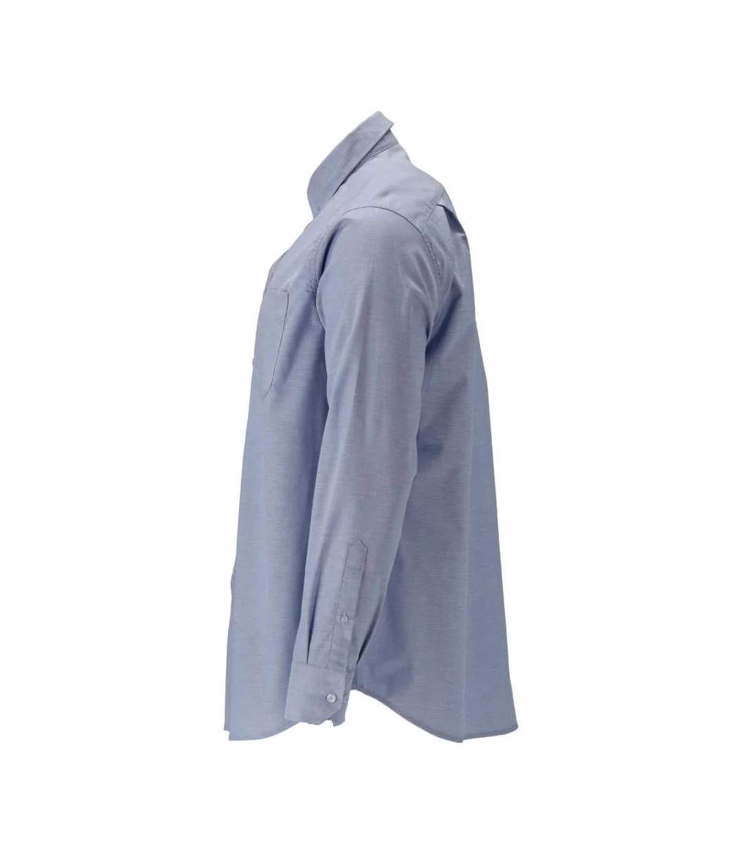Mens Frontline Oxford Shirt Light Blue Mascot-2