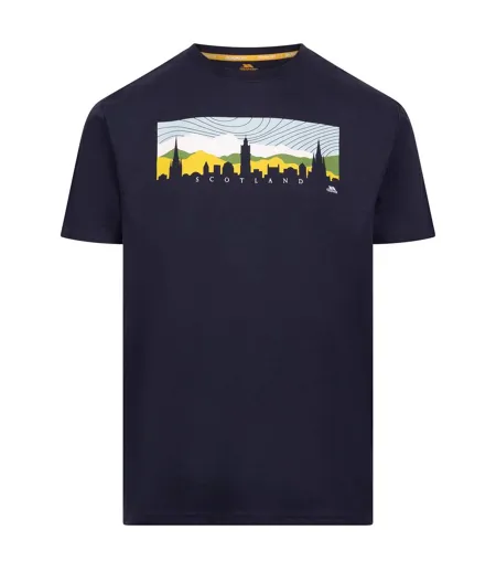 Mens Adon Round Neck T-shirt Navy Trespass