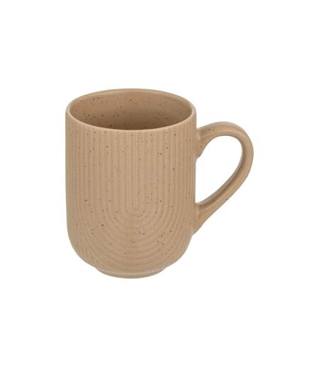 Lot de 6 Mugs en Céramique Lya 30cl Taupe