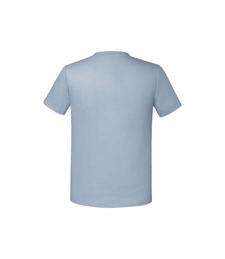 Unisex Adult Iconic T-shirt Mineral Blue Fruit Of The Loom
