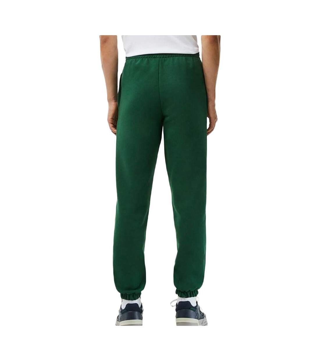 Jogging vert foncé femme lacoste track-2