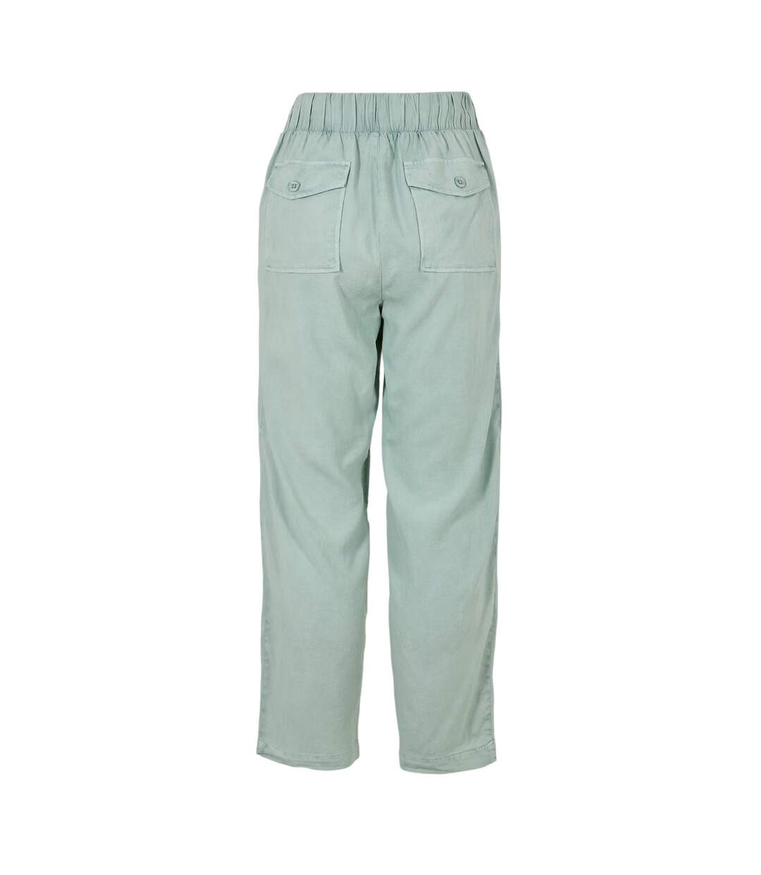 Womens/ladies Utility Pocket Cargo Trousers Oasis Green Bella Dahl-2