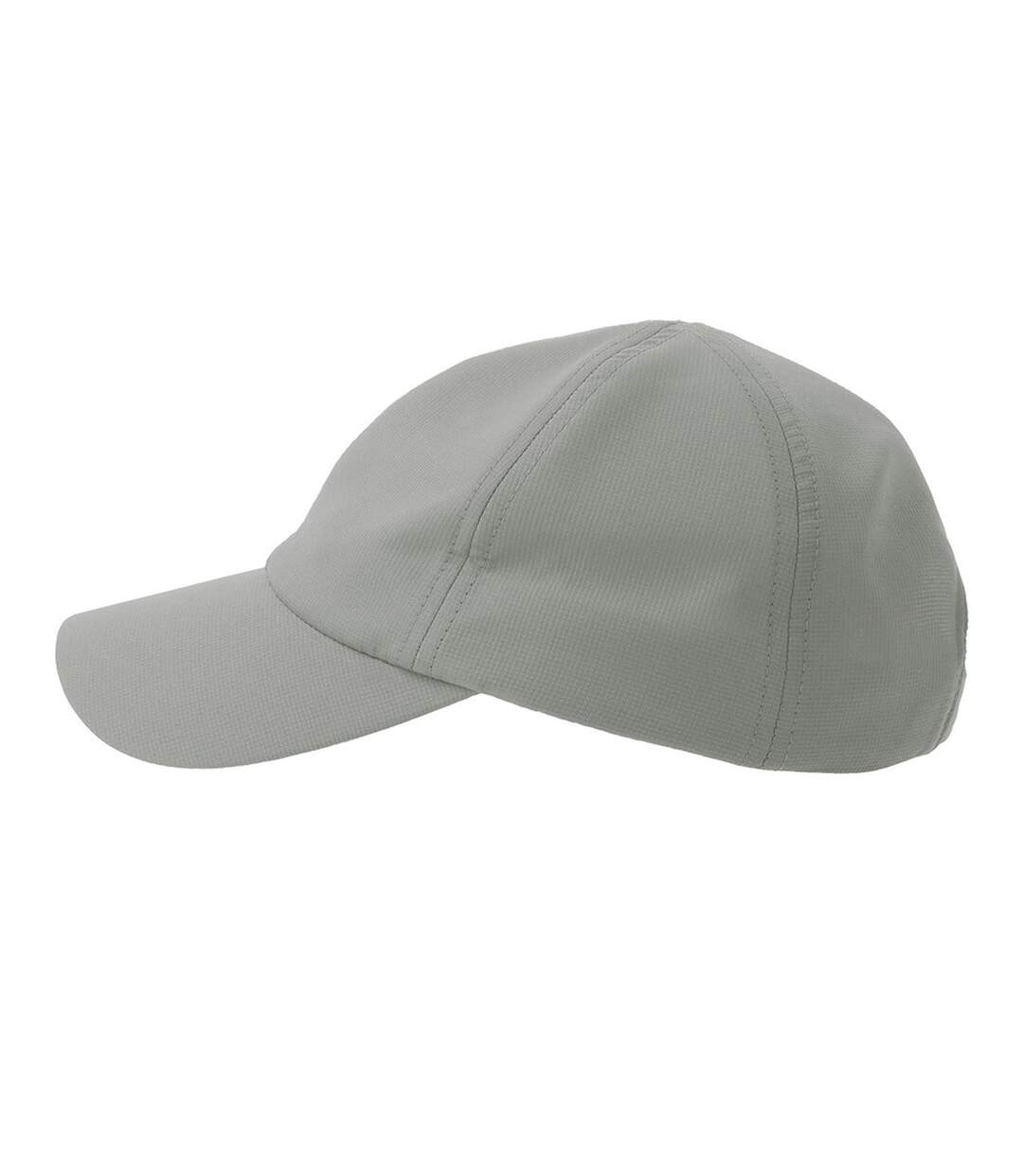 Casquette De Baseball Motif/style 6 Panneaux Isar Adulte Gris Atlantis Headwear-4