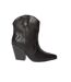 Bottes de cowboy montie femme noir Faith