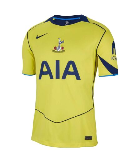Unisex Adult Third Tottenham Hotspur Fc Football Shirt Yellow Blue Print Nike