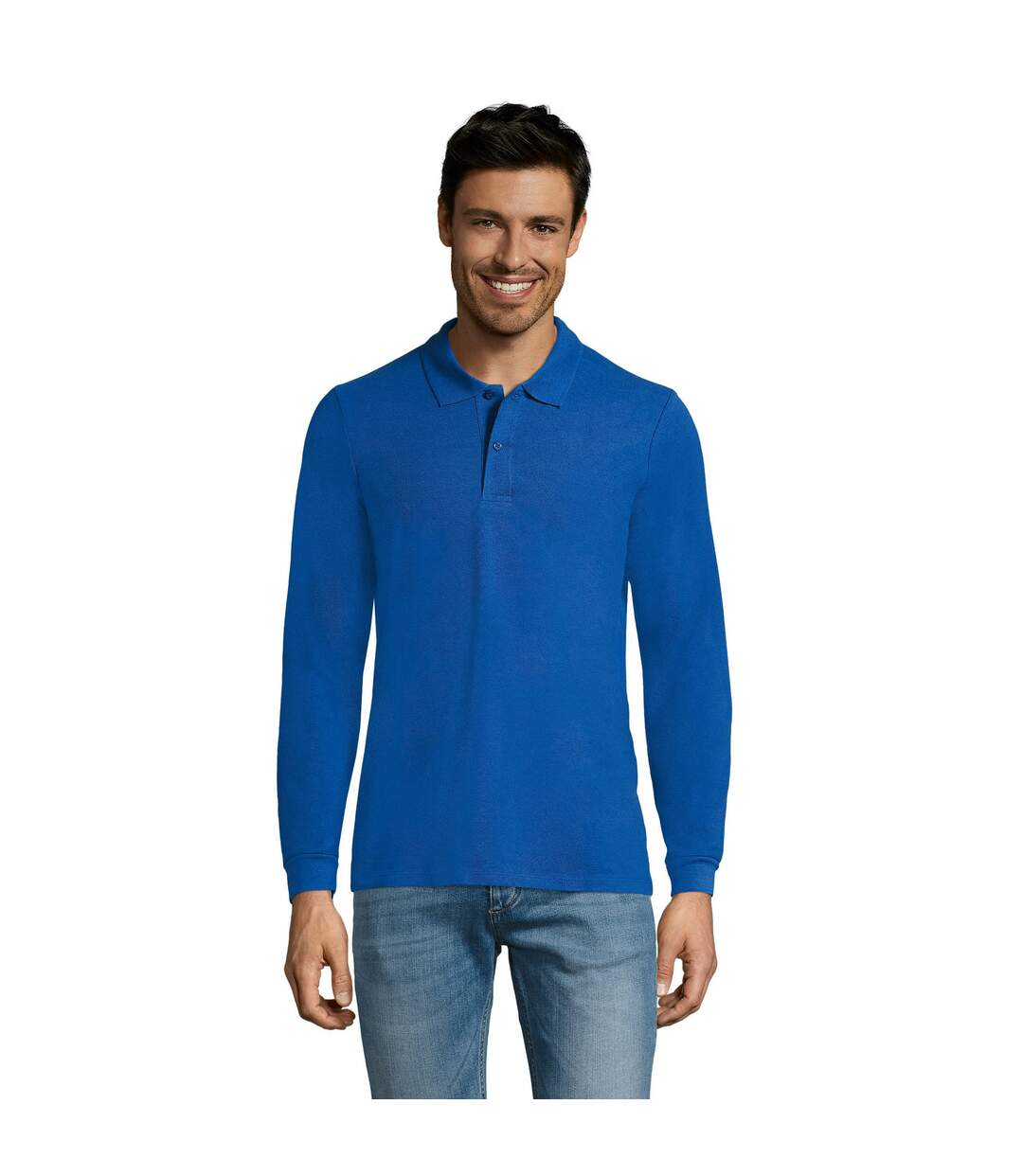 Polo Perfect Homme Bleu Roi SOLS-1