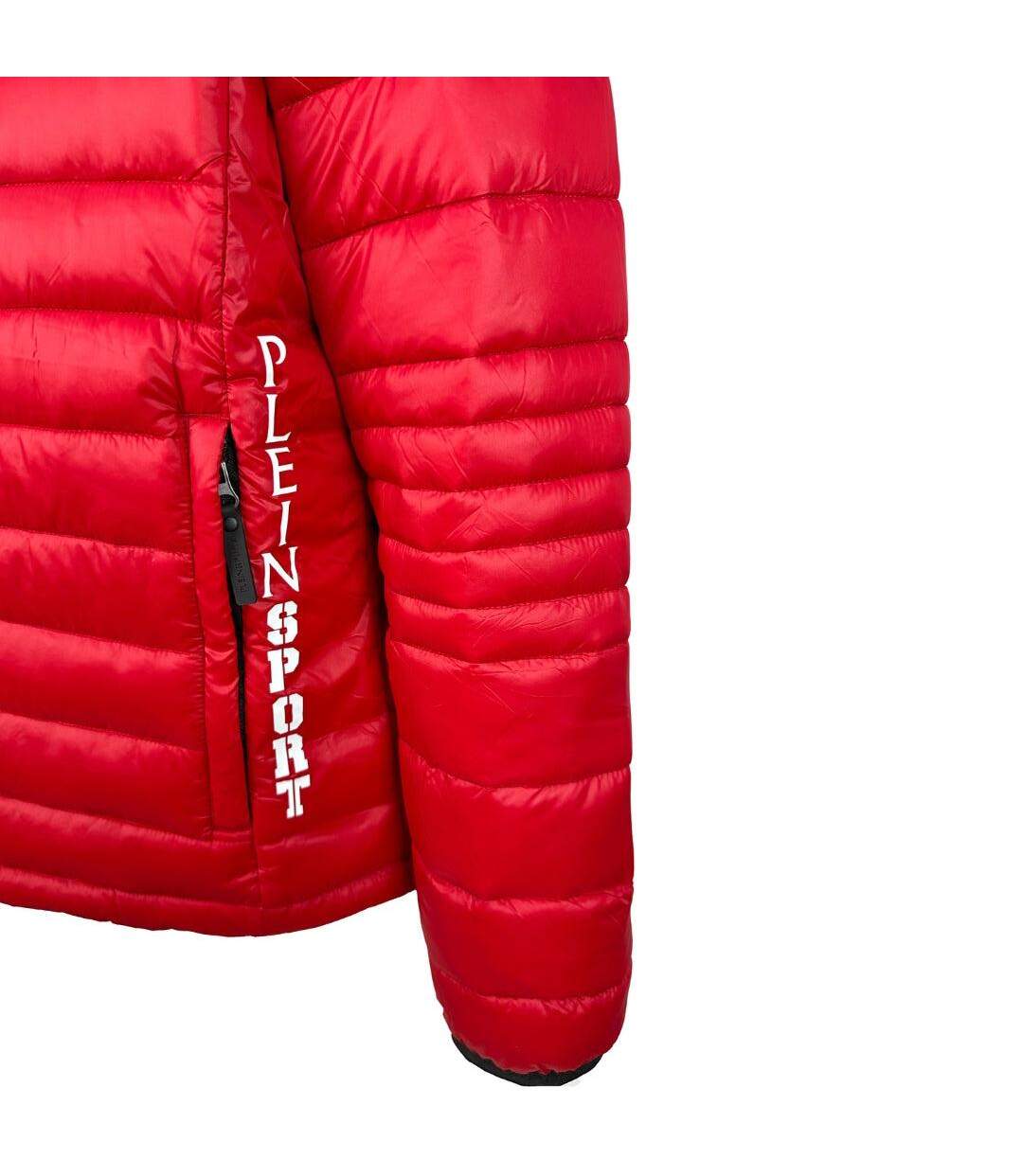 Veste Motif/style Uni Homme Rouge Plein Sport-3