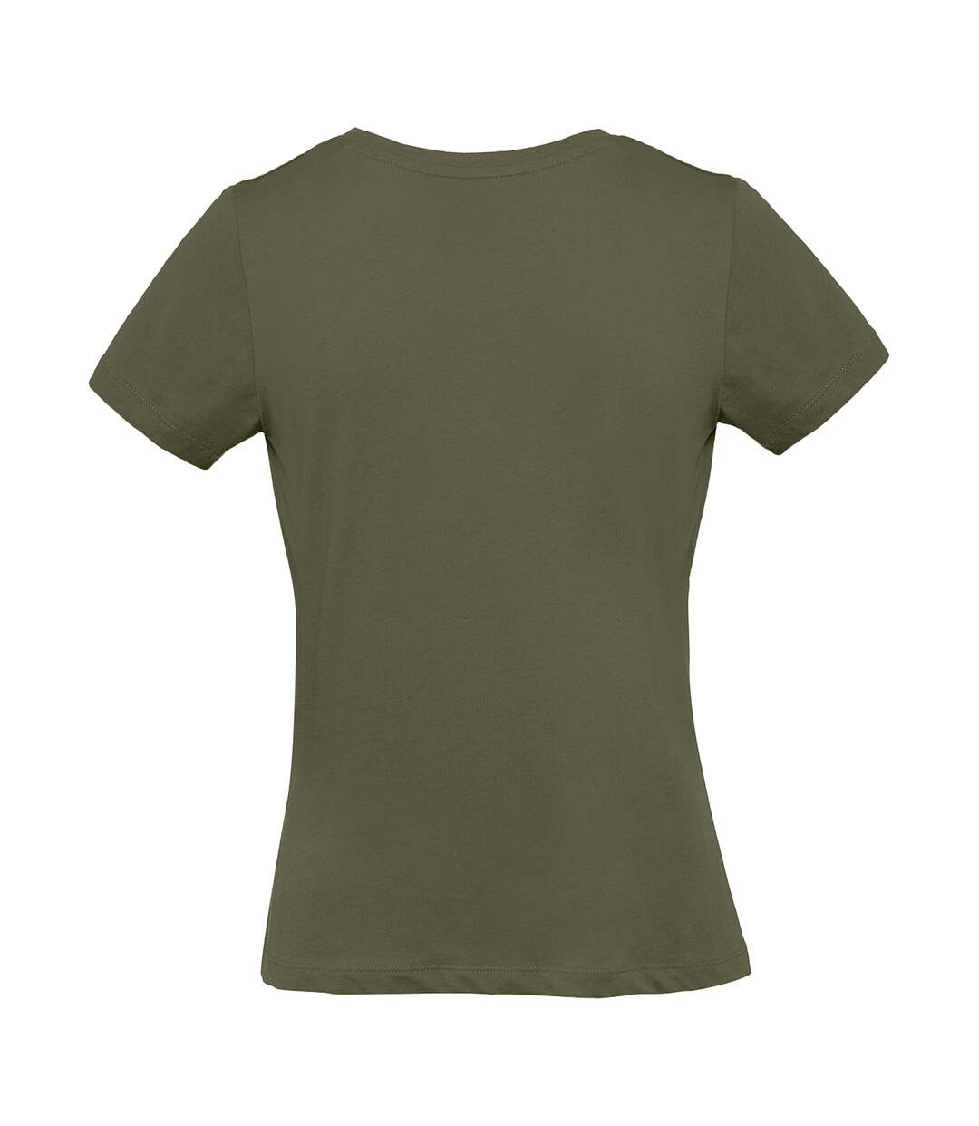 T-shirt inspire plus t femme vert kaki B&C