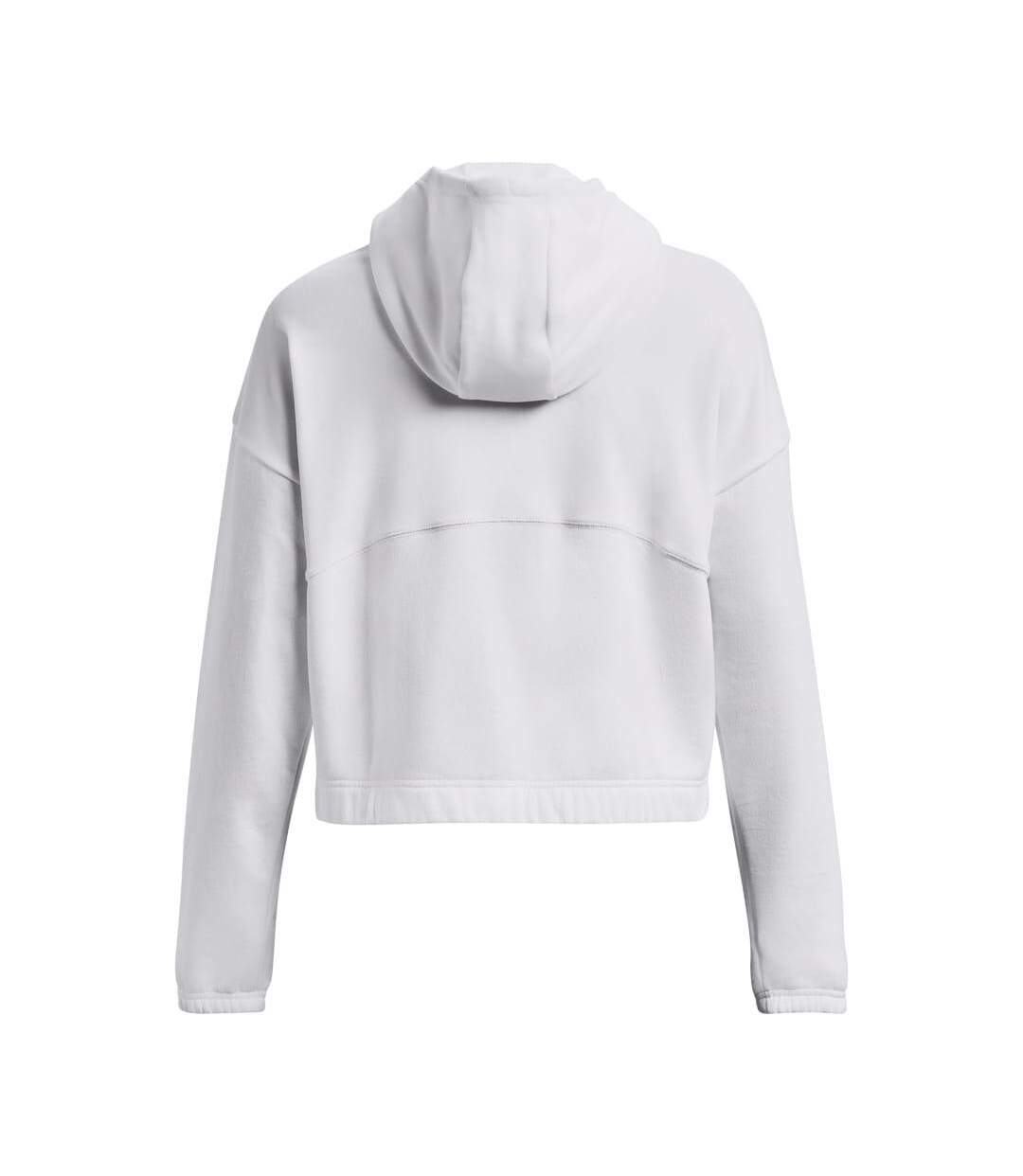 Sweat à capuche journey femme blanc Under Armour-2