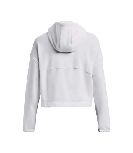 Sweat à capuche journey femme blanc Under Armour