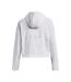 Sweat à capuche journey femme blanc Under Armour-2