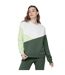 Sweat H4l22 Bld013 Femme Blanc Vert Gris 4F-1