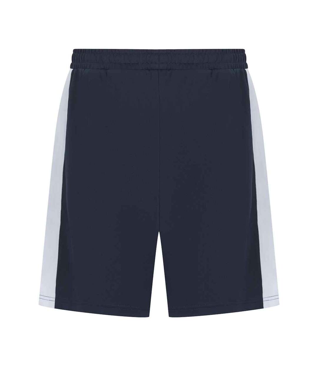 Mens knitted shorts navy/white Finden & Hales-2