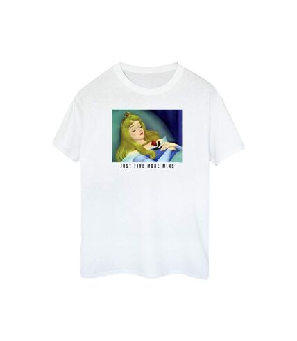 Disney Princess - T-shirt SLEEPING BEAUTY FIVE MORE MINUTES - Femme (Blanc) - UTBI51881
