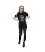 Disney Womens/Ladies Tinker Bell Don't Grow Up Cotton Boyfriend T-Shirt (Noir) - UTBI46446-4