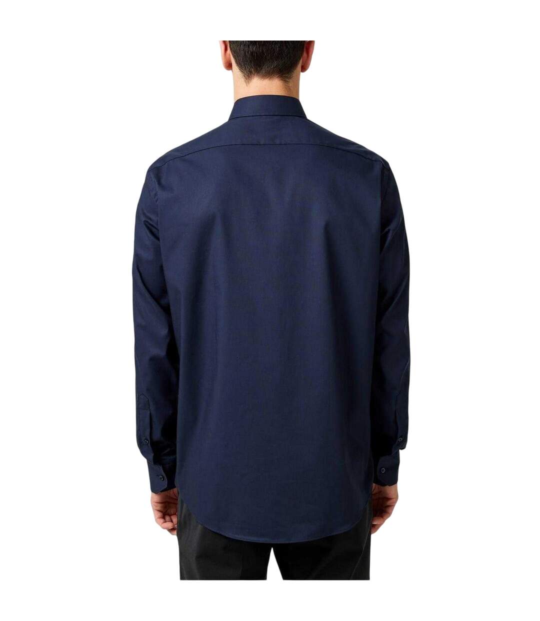Chemise Manches Longues Joe Homme Bleu Foncé Boss-3