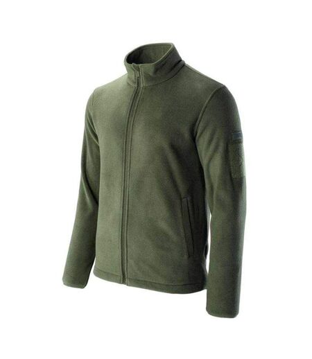 Mens Essential Fleece Jacket Green Magnum