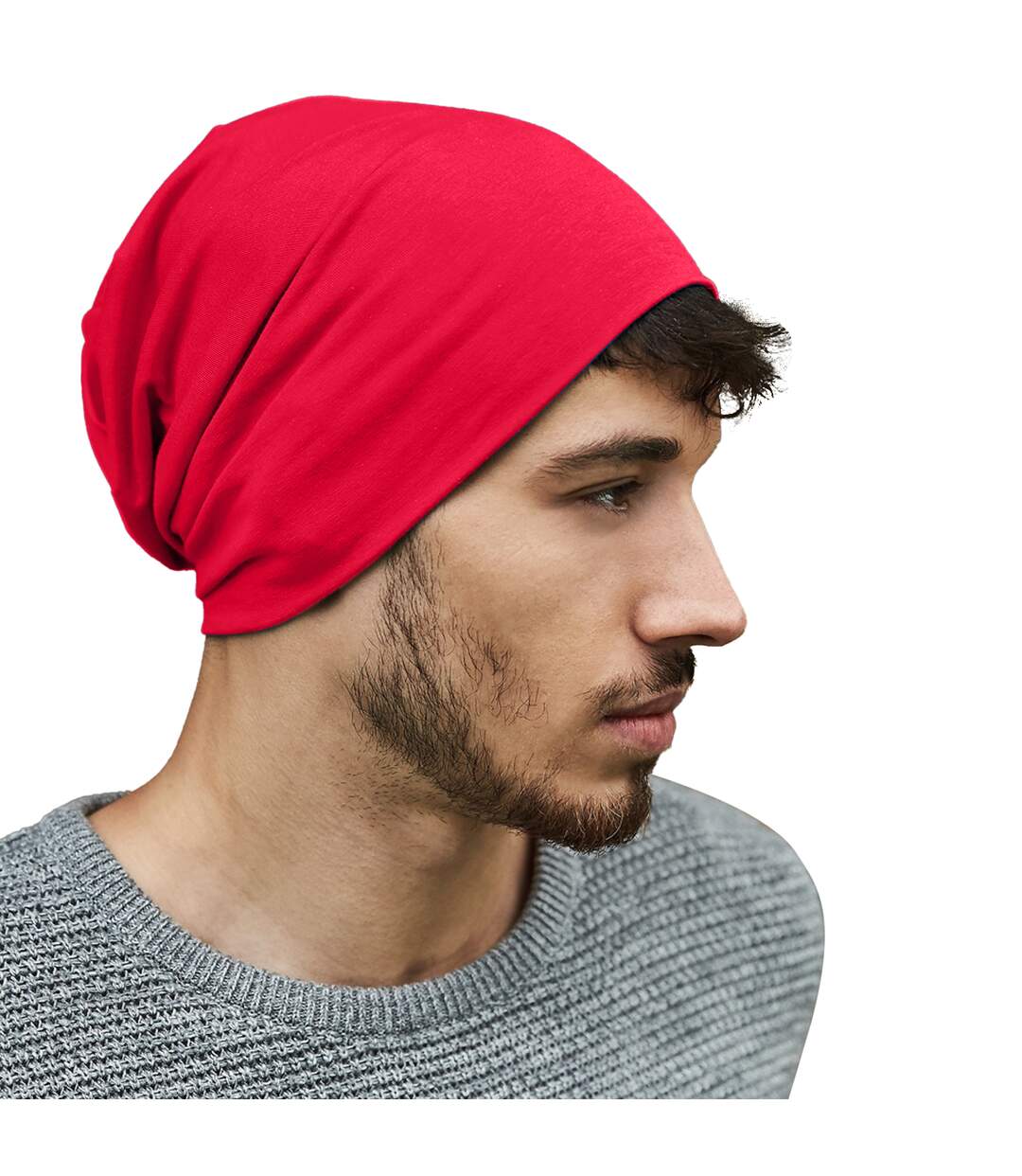 Bonnet hemsedal homme rouge Beechfield