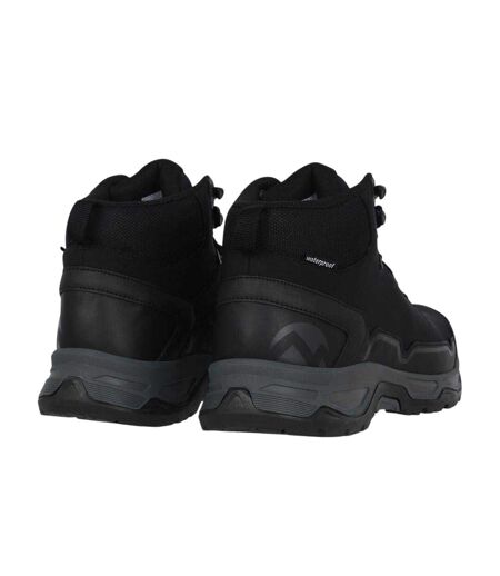 Chaussures Montantes De Marche Homme Noir Gelert