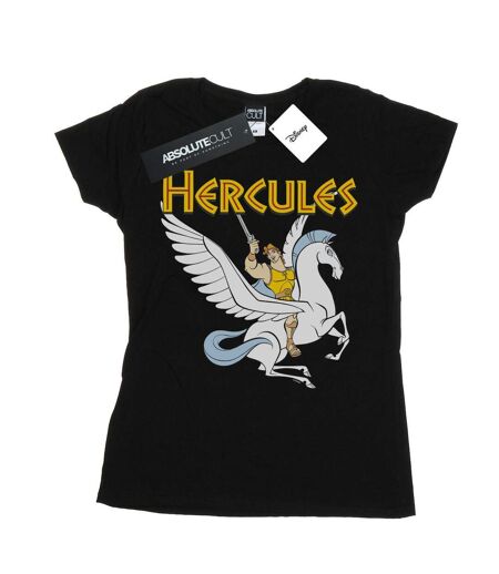 Disney - T-shirt HERCULES WITH PEGASUS - Femme (Noir) - UTBI15822