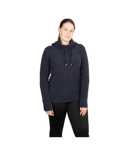 Womens/ladies Elevate Essential Hoodie Navy Hy