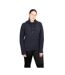 Womens/ladies Elevate Essential Hoodie Navy Hy-1