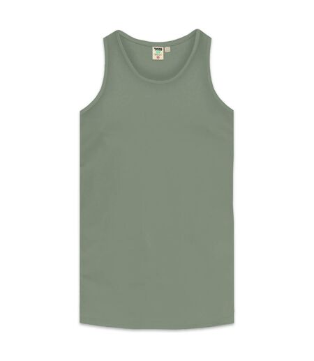 Duke Mens Fabio-2 Muscle Vest (Khaki) - UTDC168