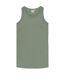 Duke Mens Fabio-2 Muscle Vest (Khaki) - UTDC168-1