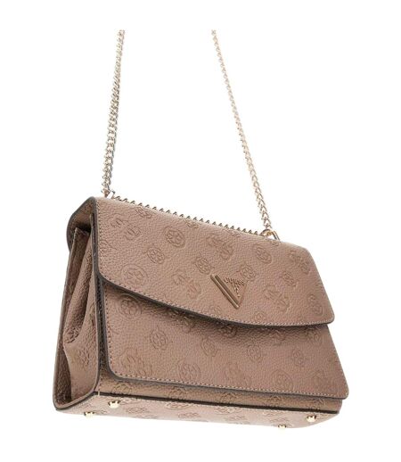 Womens/ladies Cresidia Logo Crossbody Bag One Size Dark Taupe Print Guess