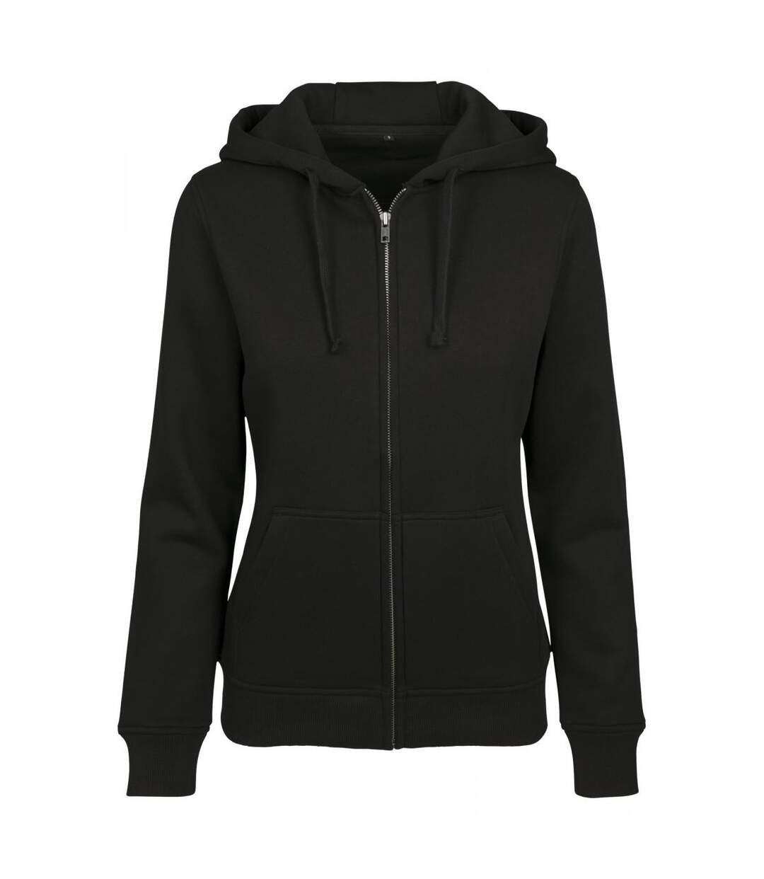 Veste À Capuche Merch Femme Noir Build Your Brand-1