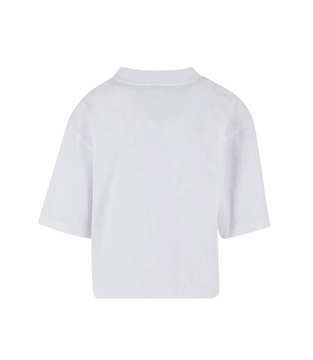 Womens/ladies Oversized T-shirt White New Morning Studios