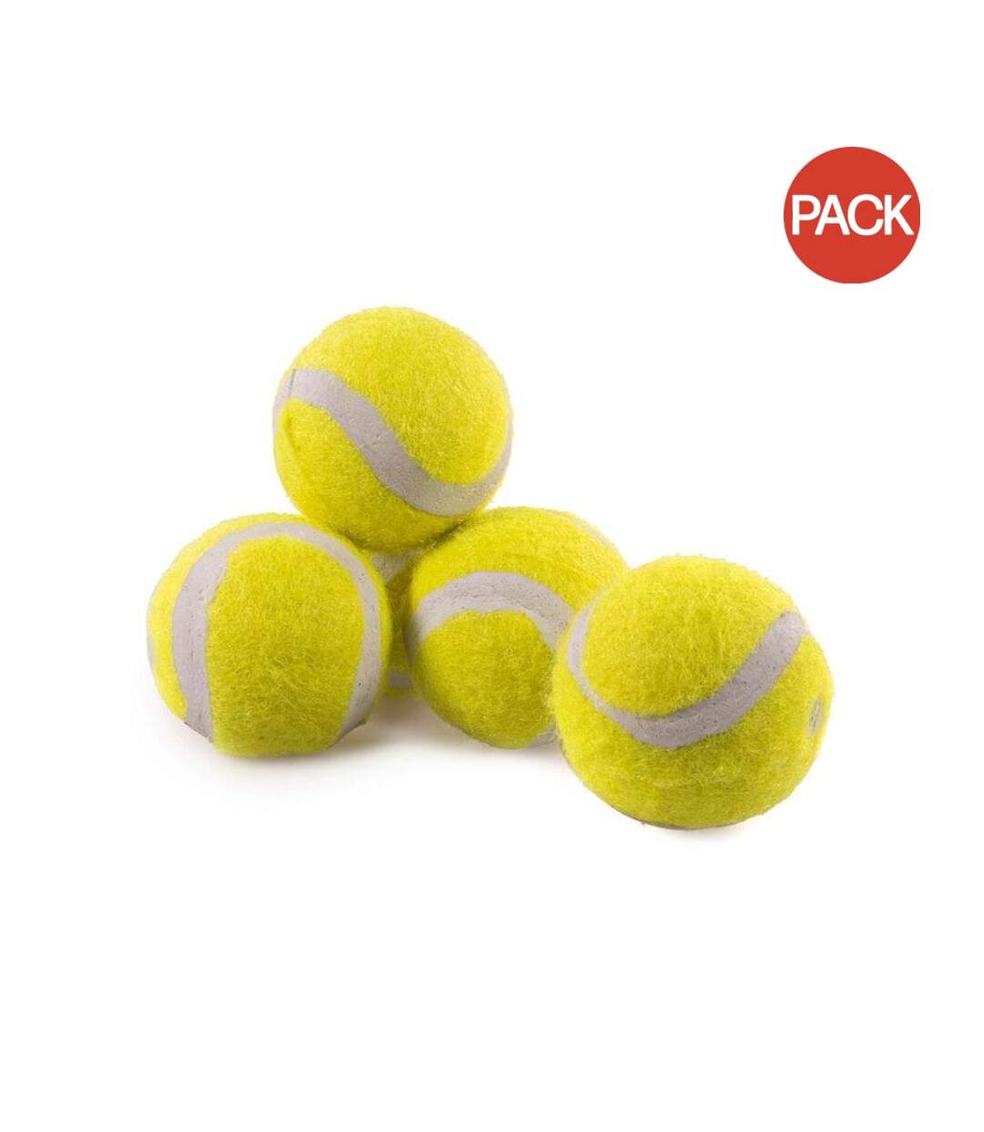 Balles de tennis taille unique jaune Carta Sport-1