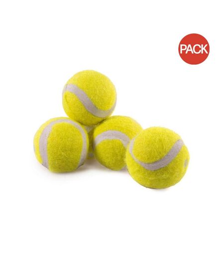 Balles de tennis taille unique jaune Carta Sport