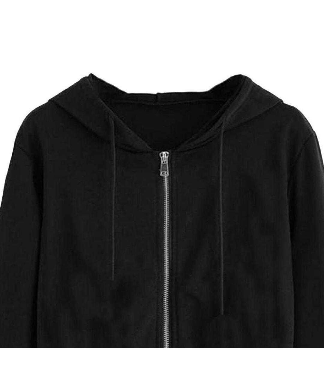 Veste À Capuche Femme Noir Miso-3