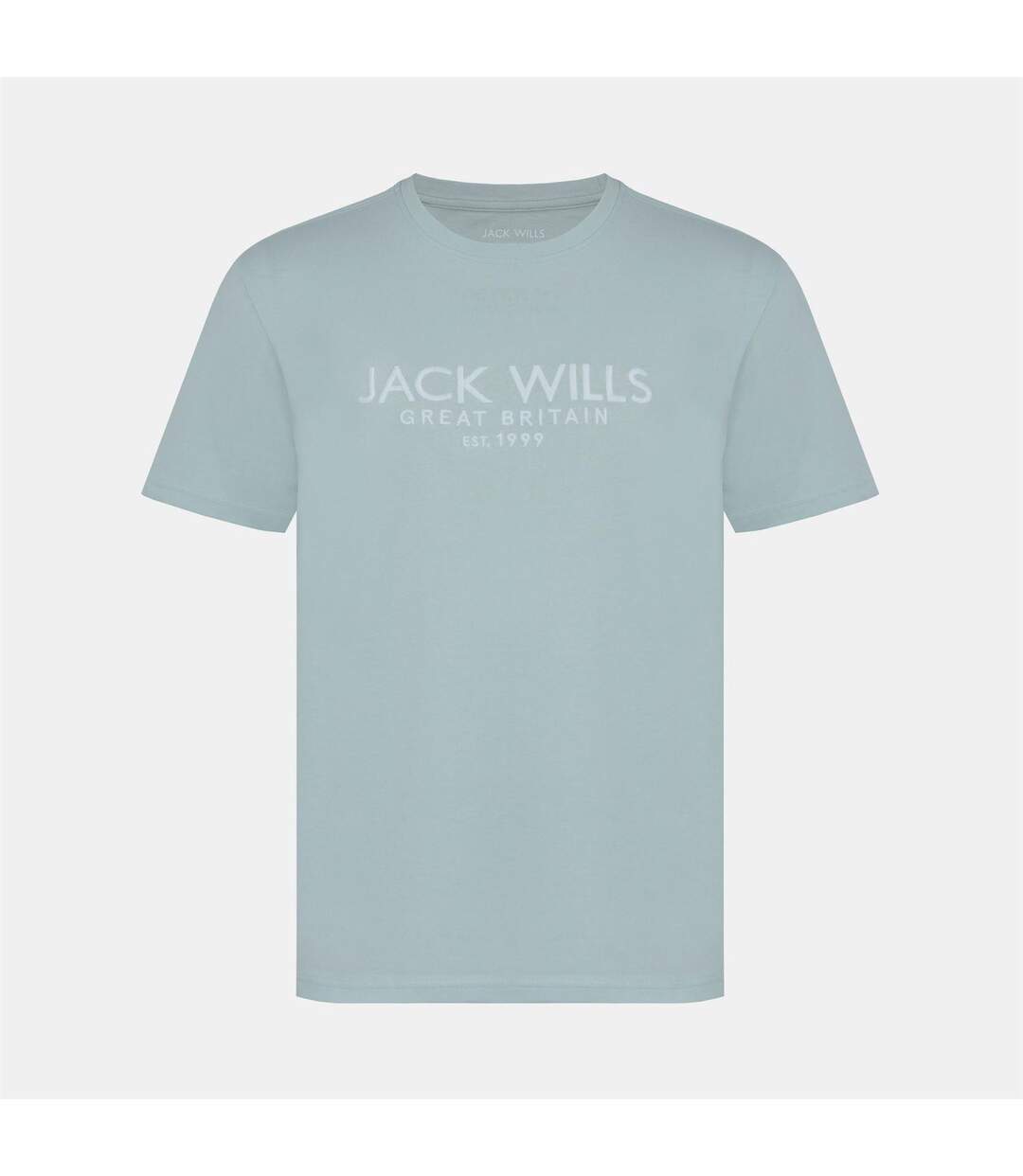T-shirt Motif/style Logo Carnaby Homme Bleu Clair Jack Wills-1