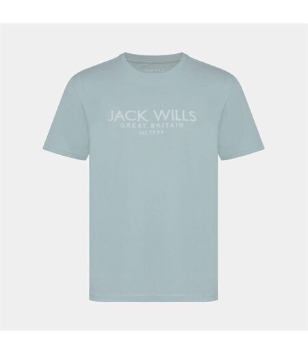 T-shirt Motif/style Logo Carnaby Homme Bleu Clair Jack Wills