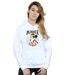 Disney - Sweat à capuche MINNIE MOUSE QUEEN - Femme (Blanc) - UTBI11010-2