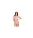 Haut De Maillot De Bain Motif/style Texturé Femme Lilas Be You-1
