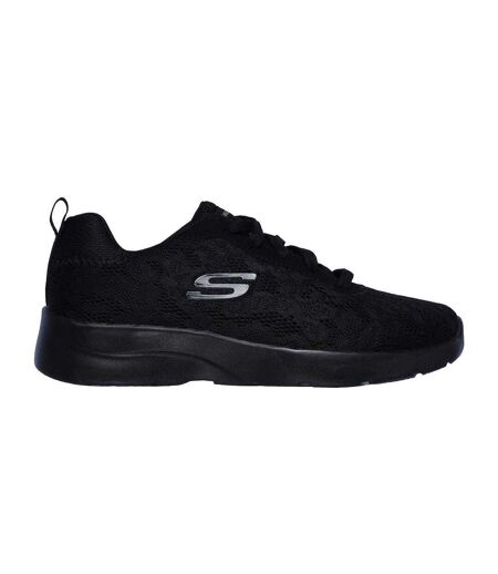 Womens/ladies Dynamight 2.0 Trainers Black Skechers